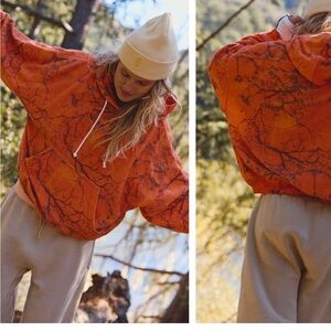 Free People Movement Final Call Printed Hoodie